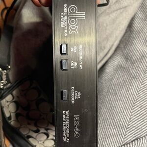 dbx NX-40 Black Tape Noise Eliminator - dbx Noise Reduction System